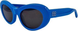 Balenciaga Zonnebril - Dames - Zonnebrillen - Blauw - ONE Size - Accessoires