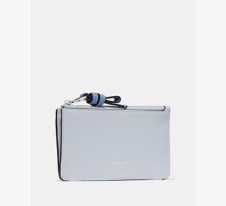 Kate Spade New York Loop Suede Zip Card Case