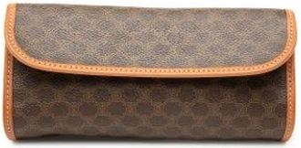 Celine Pre-owned Canvas Clutch - Dames - Vintage Clutch - Bruin - ONE Size - Vintage