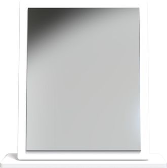 Welcome Furniture Tutbury Ready Assembled Mirror in White Ash & Bardolino Oak - Welcome Furniture | TJ Hughes