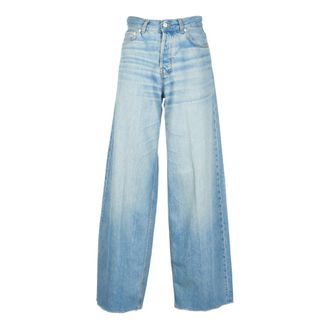 Haikure Wide Jeans, female, Blue, Size: W25 Loose-fit Jeans