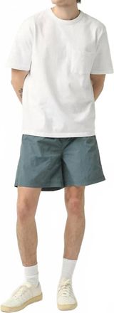 Corridor Nylon Pull-On Shorts In Slate