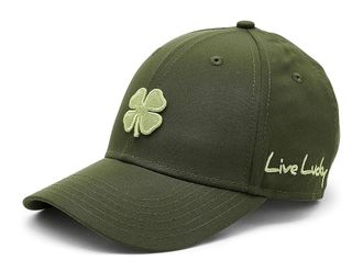 Black Clover Hollywood 43 Adjustable Womens Hat Baseball Caps Olive Womens Hat/Light Green Clover, Polyester