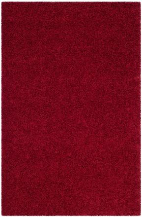 Safavieh Alfombra de polipropileno rojo, 122 x 183 cm