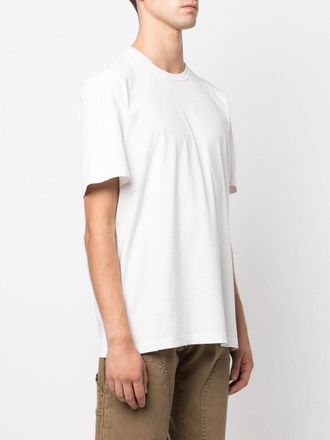 Golden Goose Golden Ms Regular T-shirt Distressed Cotton Jersey