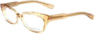 Bottega Veneta Glasses, female, Brown, Size: ONE SIZE Brown Acetate Womens Frames with Dial