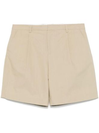 A.P.C. Shorts met plooidetail - Beige