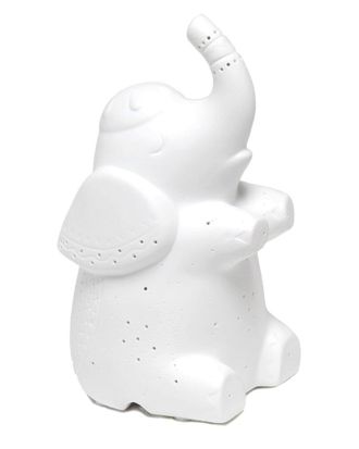 Lalia Home Porcelain Elephant Shaped Table Lamp
