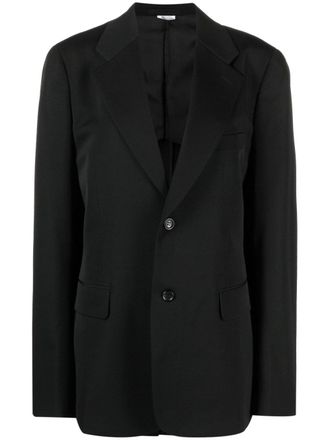 Comme Des Garçons tailored wool-blend blazer - Black