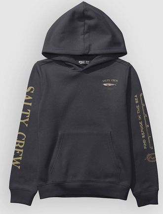 Salty Crew Bruce Kids Hoodie zwart
