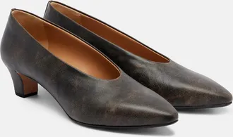 Calvin Klein Bri leather pumps