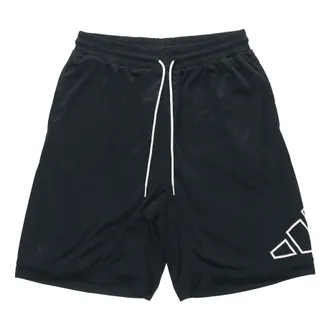adidas Big Logo Short Basketball game Sports Shorts Black GT3018