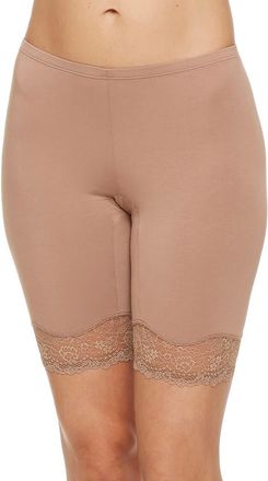 Montelle Intimates Bike Shorts in Nutmeg at Nordstrom, Size Xx-Large
