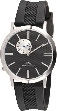 Porsamo Bleu Mens Bennett Silicone Band Watch 1461BBER