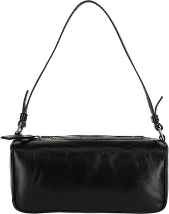 by FAR By Far Eva Creased Leather Shoulder Bag
