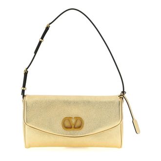 Valentino Garavani DeVain Small Shoulder Bag - female - Valentino Garavani - Shoulder Bags - Yellow - ONE SIZE - Bags