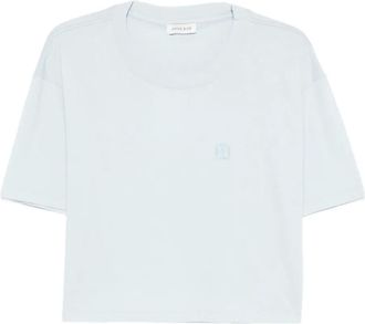 Anine Bing T-shirt Johnny girocollo - Blu