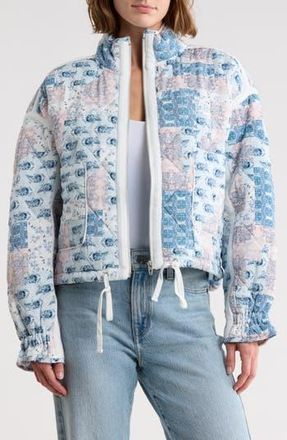 Blank NYC Cropped Quilted Jacket in Hometown at Nordstrom Rack, Size X-Small