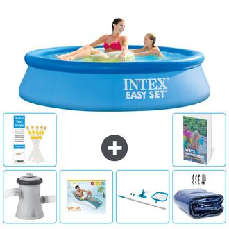 Intex Piscina Easy Set Redonda - 244x61 Cm - 7-piezas S270