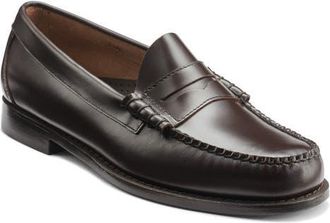 G.H. Bass & Co. Weejuns Larson Leather Penny Loafer in Dark Brown at Nordstrom, Size 7