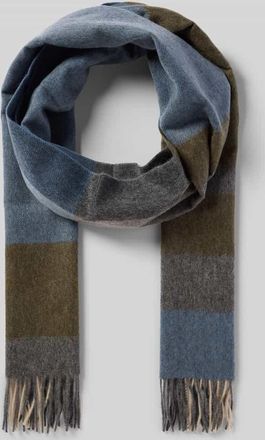 Salmone Textilvertriebs-GmbH Schal aus reinem Kaschmir in Marine, Größe 1