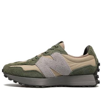 New Balance 327 Casual Shoes Olive Green Beige MS327WG
