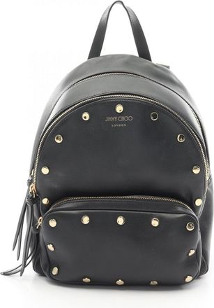 Jimmy Choo London Leather Backpack (Pre-Owned)