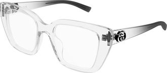 Gucci Demo Cat Eye Ladies Eyeglasses GG2028O 004 50