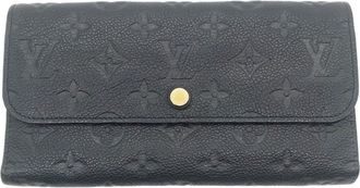 Louis Vuitton Monogram Empreinte Monogram Empreinte Long Wallet (Bi-Fold) (Pre-Owned)