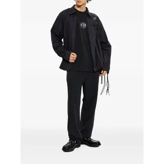 VETEMENTS Logo-Print Cotton T-Shirt - Black