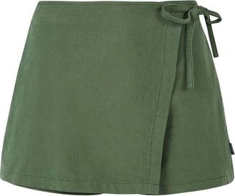 Protest Sommerkleid PROTEST Rock PRTDepp, Damen, Gr. L, EURO, gr&uuml;n (veggie gr&uuml;n), Obermaterial: 30% Baumwolle CO. 30% Polyester PES. 25% Viskose CV. 15% Leine