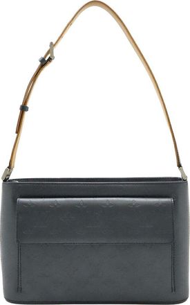 Louis Vuitton Blue Monogram Leather Alston (Authentic Pre-Loved)