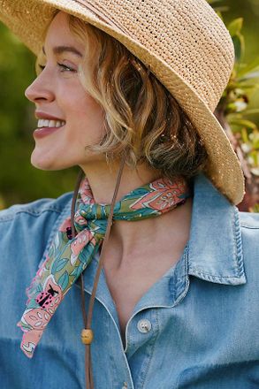 Terrain Garden Friends Embroidered Bandana