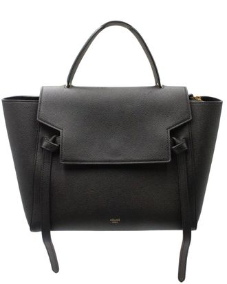 Celine Celine Black Calfskin Leather Mini Belt Bag (Authentic Pre-Loved)