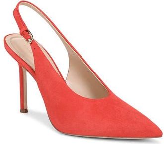 Favorite Daughter Remy Pointed Toe Slingback Sandal in Tomato at Nordstrom, Size 5.5