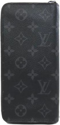 Louis Vuitton Pre-owned Long Wallet (bi-fold) - Heren - Vintage Accessoires - Zwart - ONE Size - Vintage