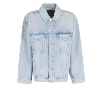 A Gold E Denim Jackets, female, Blue, Size: XS Evin Jacket