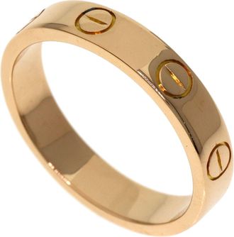 Cartier Pink Gold (18K) Band Ring (Pre-Owned)