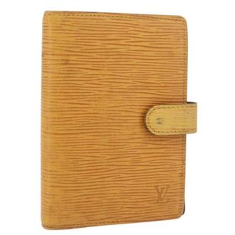 Louis Vuitton Pre-owned Accessories, female, Yellow, Size: ONE SIZE Pre-owned Day Planner Cover