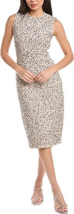 St. John Tweed Midi Dress