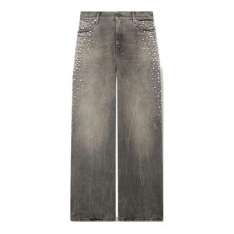 Golden Goose Wide Jeans - Jeans - Mujer - Gris - W26