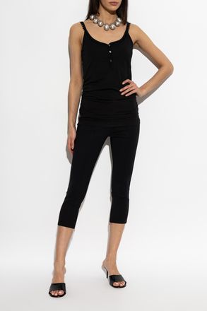 Jacquemus Strappy Top, Womens, Black