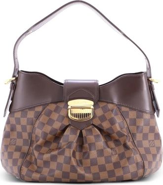Louis Vuitton Borsa a mano Sistina Damier MM - Marrone