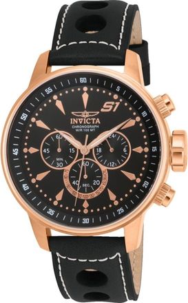 Invicta S1 Rally Chronograph Quartz Black Dial Mens Watch 16013