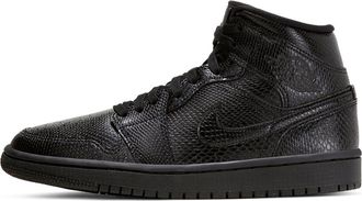 Nike Jordan (WMNS) Air Jordan 1 Mid Black Snakeskin BQ6472-010
