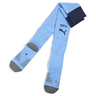 Puma Calzettoni Manchester City 25/26 da uomo, Abbigliamento, Blu, 39-42