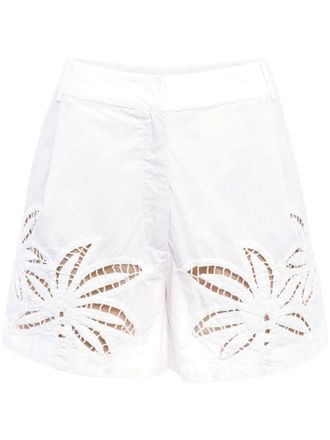 Hemant & Nandita Shorts Lani corti - Bianco