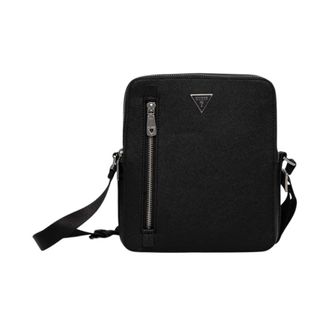 Guess Heuptas - Heren - Schoudertassen - Zwart - ONE Size - Leer - Tassen