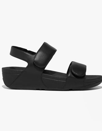FitFlop Womens FitFlop LULU Womens Adjustable Back-Strap Sandals All Black - Size: 3