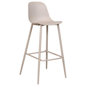 Kenay Home Taburete polipropileno beige 49,5 x 101,5 cm